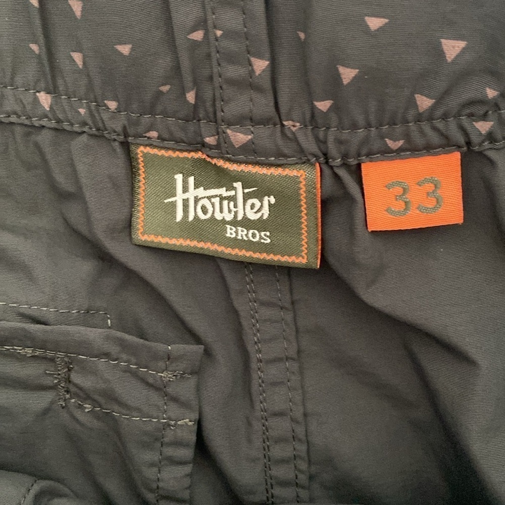 Howler Bros Pedernales packable shorts men’s Sz 33 EUC - Picture 5 of 6